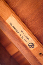 Load image into Gallery viewer, Vintage Danish Teak Round Butterfly Table