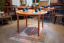Load image into Gallery viewer, Vintage Danish Teak Round Butterfly Table