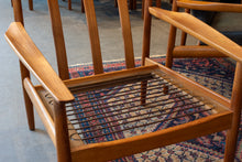 Load image into Gallery viewer, Vintage Teak Arne Vodder Lounge Chair Pair in Brown Leather