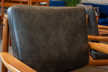 Load image into Gallery viewer, Vintage Teak Arne Vodder Lounge Chair Pair in Brown Leather