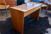 Load image into Gallery viewer, Curved Wooden Desk