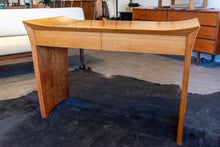 Load image into Gallery viewer, Curved Wooden Desk