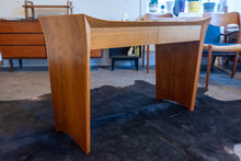 Load image into Gallery viewer, Curved Wooden Desk