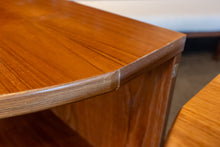 Load image into Gallery viewer, Vintage Danish Teak Bedside Table Pair