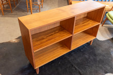 Load image into Gallery viewer, Vintage Teak Bookshelf / Display Cabinet