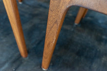 Load image into Gallery viewer, Vintage Reupholstered Teak Dining Chairs - Set of Four