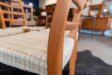 Load image into Gallery viewer, Vintage Svegards Swedish Teak Ladderback Dining Chairs - Set of Four