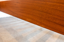 Load image into Gallery viewer, Vintage Teak Double Bed with Floating Night Stands