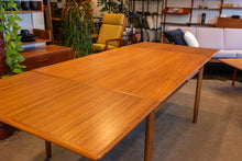 Load image into Gallery viewer, Large Vintage Teak Drawleaf Dining Table - Fully Restored