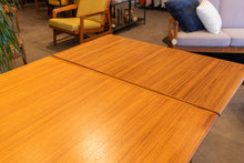 Load image into Gallery viewer, Large Vintage Teak Drawleaf Dining Table - Fully Restored