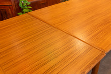 Load image into Gallery viewer, Large Vintage Teak Drawleaf Dining Table - Fully Restored