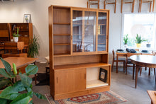 Load image into Gallery viewer, Vintage Poul Hundevad Teak Sideboard and Hutch Wall Unit