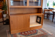 Load image into Gallery viewer, Vintage Poul Hundevad Teak Sideboard and Hutch Wall Unit