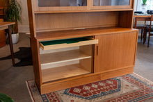 Load image into Gallery viewer, Vintage Poul Hundevad Teak Sideboard and Hutch Wall Unit