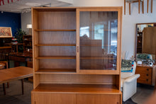 Load image into Gallery viewer, Vintage Poul Hundevad Teak Sideboard and Hutch Wall Unit