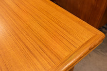 Load image into Gallery viewer, Large Vintage Teak Drawleaf Dining Table - Fully Restored