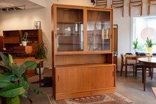 Load image into Gallery viewer, Vintage Poul Hundevad Teak Sideboard and Hutch Wall Unit
