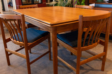 Load image into Gallery viewer, Large Vintage Teak Drawleaf Dining Table - Fully Restored