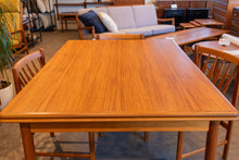 Load image into Gallery viewer, Large Vintage Teak Drawleaf Dining Table - Fully Restored