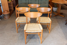 Load image into Gallery viewer, Fully Restored Peter Hvidt and Orla Mølgaard Nielsen Model 316 Dining Chair - Set of Four