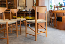 Load image into Gallery viewer, Fully Restored Peter Hvidt and Orla Mølgaard Nielsen Model 316 Dining Chair - Set of Four