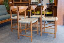 Load image into Gallery viewer, Fully Restored Peter Hvidt and Orla Mølgaard Nielsen Model 316 Dining Chair - Set of Four
