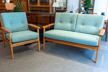 Load image into Gallery viewer, Fully Restored Vintage Teak Lounge Chair