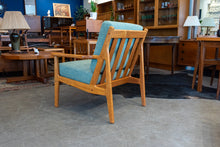 Load image into Gallery viewer, Fully Restored Vintage Teak Lounge Chair