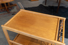 Load image into Gallery viewer, Vintage Danish Teak Tea/Bar cart
