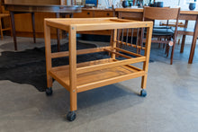 Load image into Gallery viewer, Vintage Danish Teak Tea/Bar cart