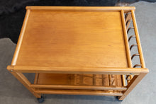 Load image into Gallery viewer, Vintage Danish Teak Tea/Bar cart