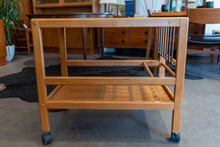 Load image into Gallery viewer, Vintage Danish Teak Tea/Bar cart