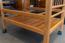Load image into Gallery viewer, Vintage Danish Teak Tea/Bar cart
