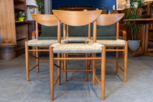 Load image into Gallery viewer, Fully Restored Peter Hvidt and Orla Mølgaard Nielsen Model 316 Dining Chair - Set of Four