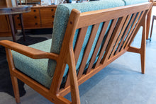 Load image into Gallery viewer, Fully Restored Vintage Teak Loveseat