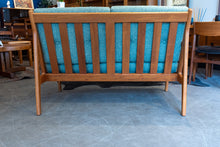 Load image into Gallery viewer, Fully Restored Vintage Teak Loveseat
