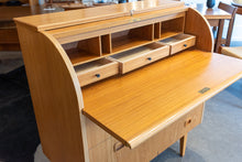 Load image into Gallery viewer, Vintage Teak Secretary Desk