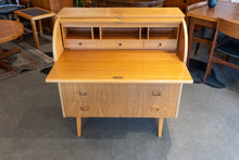 Load image into Gallery viewer, Vintage Teak Secretary Desk