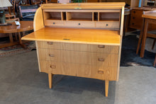 Load image into Gallery viewer, Vintage Teak Secretary Desk