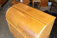 Load image into Gallery viewer, Vintage Teak Secretary Desk
