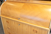 Load image into Gallery viewer, Vintage Teak Secretary Desk