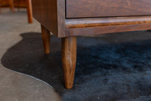 Load image into Gallery viewer, Vintage Walnut Eight Drawer Dresser