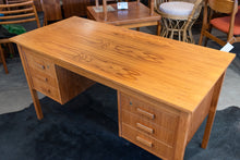 Load image into Gallery viewer, Vintage Danish Teak Desk