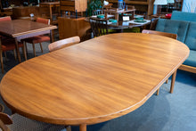 Load image into Gallery viewer, Restored Teak Vejle Stole Mobelfabrik Table with Two Leaves