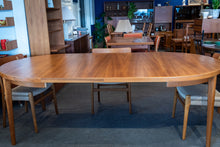 Load image into Gallery viewer, Restored Teak Vejle Stole Mobelfabrik Table with Two Leaves