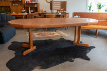 Load image into Gallery viewer, Vintage Teak Polygonal Table with Two Leaves