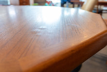 Load image into Gallery viewer, Vintage Teak Polygonal Table with Two Leaves