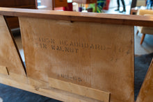 Load image into Gallery viewer, Restored Vintage Walnut King Headboard