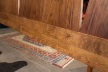 Load image into Gallery viewer, Restored Vintage Walnut King Headboard