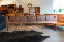 Load image into Gallery viewer, Restored Vintage Walnut King Headboard